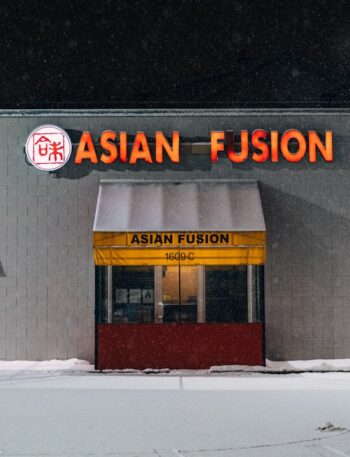 Asian Fusion restaurant building