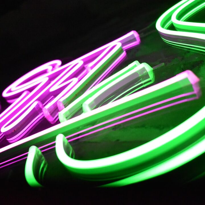 neon sign