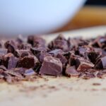 brown and white chocolate bars