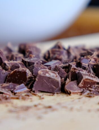brown and white chocolate bars