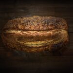 brown bread on brown wooden table
