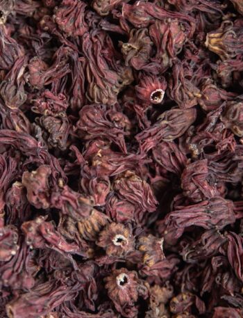 a close up of a bunch of dried flowers