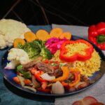 a plate of food